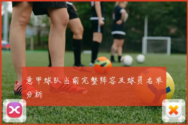 意甲球队当前完整阵容及球员名单分析